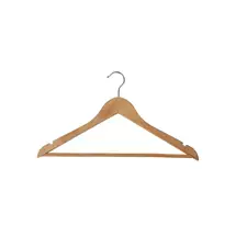 Wood | Alba PMBASIC BO clothing hanger Wood | In Stock | Quzo UK