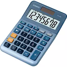 Casio Calculators | Casio MS-80E calculator Pocket Financial Blue | In Stock