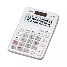 Casio Calculators | Casio MX-12B-WE. Weight: 115 g | In Stock | Quzo UK
