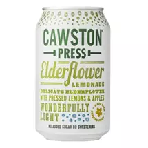 Cwsnprss | Cawston Press CANS103 soft drink 330 ml Elderflower, Lemon