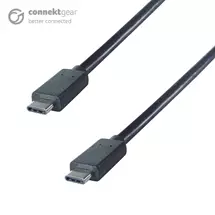 Connektg | connektgear 1m USB 4 240W Connector Cable Type C Male to Type C Male