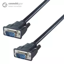 Connektg | connektgear 1m VGA Monitor Connector Cable  Male to Male  Fully