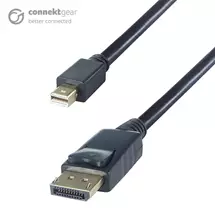 Connektg | connektgear 2m Mini DisplayPort to DisplayPort Connector Cable  Male