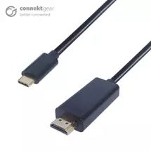 Connektg | connektgear 2m USB 3.1 Connector Cable Type C male to HDMI male