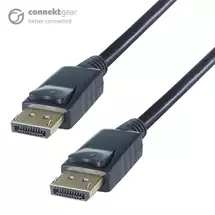 Connektg | connektgear 2m V1.2 4K DisplayPort Connector Cable  Male to Male Gold