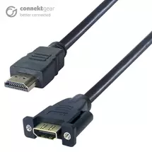 Connektg | connektgear 5m HDMI V2.0 4K UHD Extension Cable  Male to Female Gold