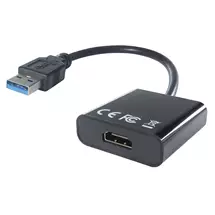 Connektg | connektgear USB 3 to HDMI Adapter A Male to HDMI Female