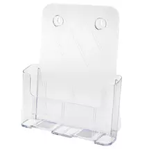 Literature Racks | Deflecto 77001 literature rack 1 shelves Transparent