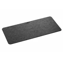 Durable | Durable 708158 desk pad PET felt Charcoal | In Stock