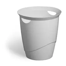 Waste container | Durable 776010 waste container Round Plastic Grey | In Stock