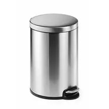 Trash Cans | Durable Pedal bin stainless steel 20L round | In Stock