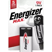 Energiz | Energizer Max – 9V Single-use battery Alkaline | In Stock