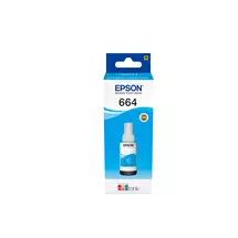 Epson EcoTank | Epson 664 Ecotank Cyan ink bottle (70ml) | In Stock