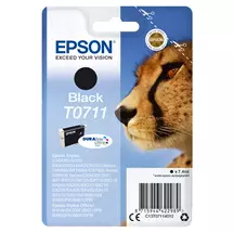 Epson | Epson Cheetah Singlepack Black T0711 DURABrite Ultra Ink
