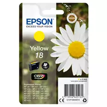 Epson | Epson Daisy Singlepack Yellow 18 Claria Home Ink | In Stock