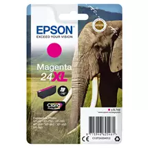 Epson | Epson Elephant Singlepack Magenta 24XL Claria Photo HD Ink