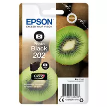 Epson | Epson Kiwi Singlepack Photo Black 202 Claria Premium Ink