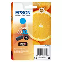 Epson | Epson Oranges Singlepack Cyan 33XL Claria Premium Ink