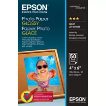 Epson | Epson Photo Paper Glossy - 10x15cm - 50 sheets | In Stock