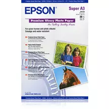 Printing Paper | Epson Premium Glossy Photo Paper, DIN A3+, 250g/m², 20 Sheets