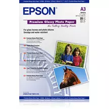 Epson | Epson Premium Glossy Photo Paper, DIN A3, 255g/m², 20 Sheets