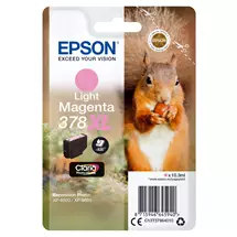 Epson | Epson Squirrel Singlepack Light Magenta 378XL Claria Photo HD Ink
