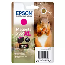 Epson | Epson Squirrel Singlepack Magenta 378XL Claria Photo HD Ink