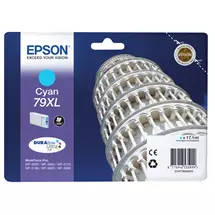 Epson | Epson Tower of Pisa Singlepack Cyan 79XL DURABrite Ultra Ink