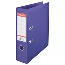 Violet | Esselte No.1 Lever Arch File PP, 30% pre-consumer recycled foil