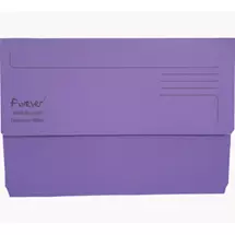 Guildhal | Exacompta 211/5005Z folder Manila hemp Purple A4 | In Stock