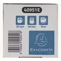 Exacompt | Exacompta 40951E thermal paper 18 m | In Stock | Quzo UK