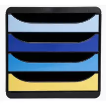 Exacompt | Exacompta Big Box Bee Blue - Assorted Colours - New