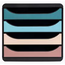 Exacompt | Exacompta Skandi big box 4 drawer filing module  assorted colours