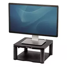 FELLOWES | Fellowes Premium Monitor Riser Graphite | In Stock