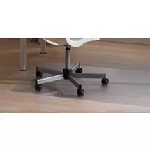 Furniture Floor Protector Mats | Floortex 119225LV furniture floor protector mat Transparent PVC
