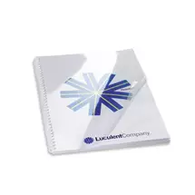 GBC | GBC HiClear Binding Covers A4 PVC 150 Micron Super Clear (50)