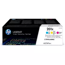 HP | HP 201X 3pack High Yield Cyan/Magenta/Yellow Original LaserJet Toner