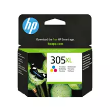 HP Ink Cartridges | HP 305XL High Yield Tri-color Original Ink Cartridge