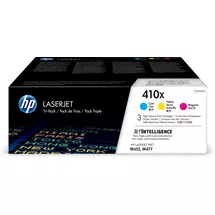 HP | HP 410X 3pack High Yield Cyan/Magenta/Yellow Original LaserJet Toner
