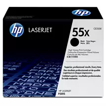 HP | HP 55X High Yield Black Original LaserJet Toner Cartridge