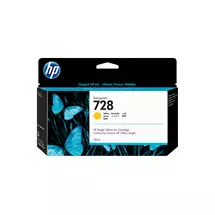 Thermal Inkjet | HP 728 130-ml Yellow DesignJet Ink Cartridge | In Stock