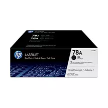 HP | HP 78A 2-pack Black Original LaserJet Toner Cartridges