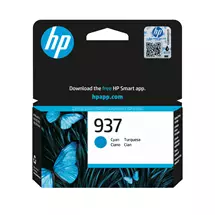 HP Ink Cartridges | HP 937 Cyan Original Ink Cartridge | In Stock | Quzo UK