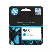 HP Ink Cartridges | HP 963 Cyan Original Ink Cartridge | In Stock | Quzo UK
