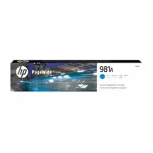 Ink Cartridges | HP 981A Cyan Original PageWide Cartridge | In Stock