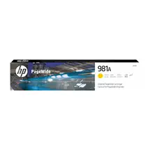 Ink Cartridges | HP 981A Yellow Original PageWide Cartridge | In Stock