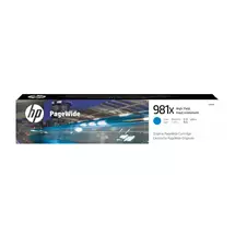 HP Ink Cartridges | HP 981X High Yield Cyan Original PageWide Cartridge