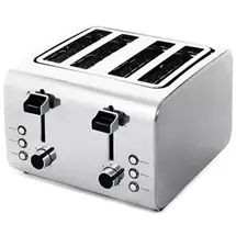 Stainless steel | Igenix IG3204 toaster 4 slice(s) Stainless steel | In Stock