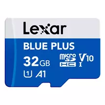 UHS-I Memory | Lexar BLUE PLUS 32 GB MicroSDXC UHS-I | In Stock | Quzo UK