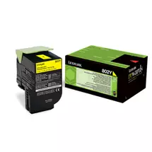 Lexmark | Lexmark 802Y toner cartridge 1 pc(s) Original Yellow